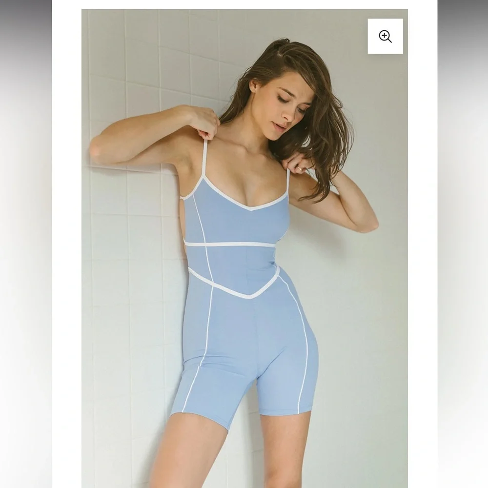 Yllw the Label | Breathe Short Onesie - Picture 1 of 7